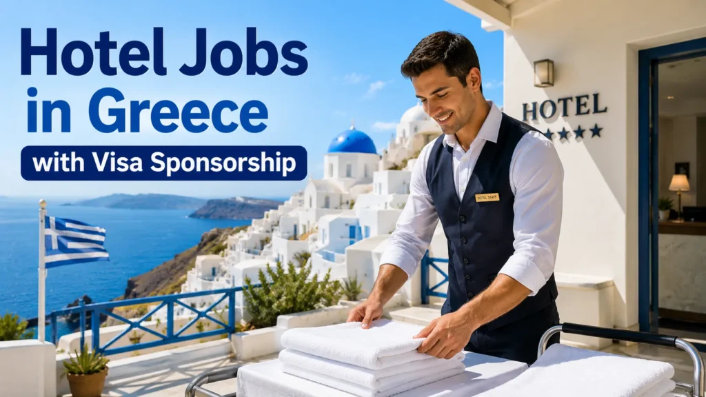 Hotel Jobs in Greece with Visa Sponsorship