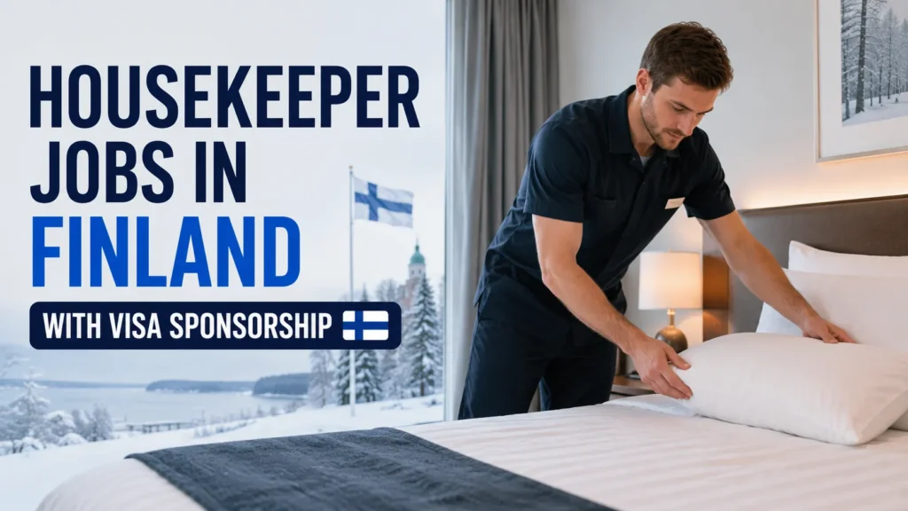 Housekeeper Jobs in Finland with Visa Sponsorship