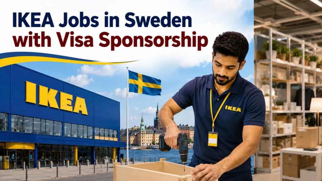 IKEA Jobs in Sweden with Visa Sponsorship