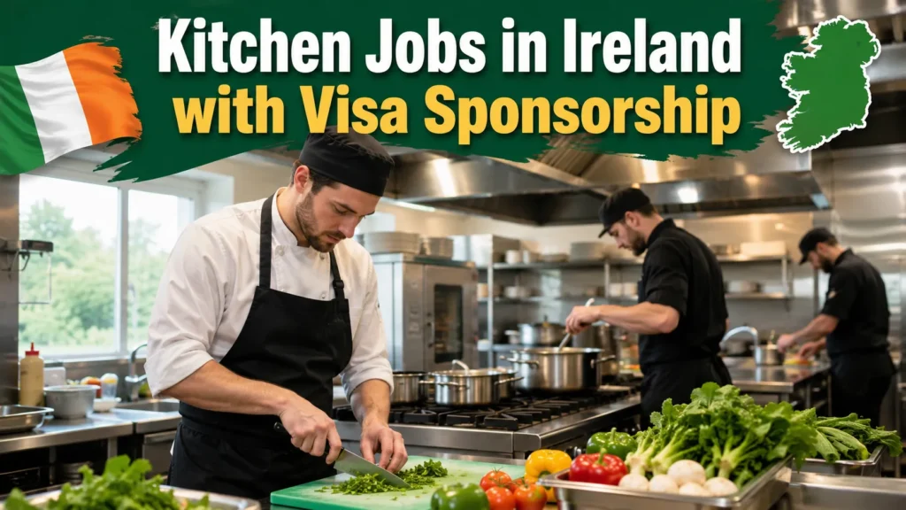 Kitchen Jobs in Ireland with Visa Sponsorship