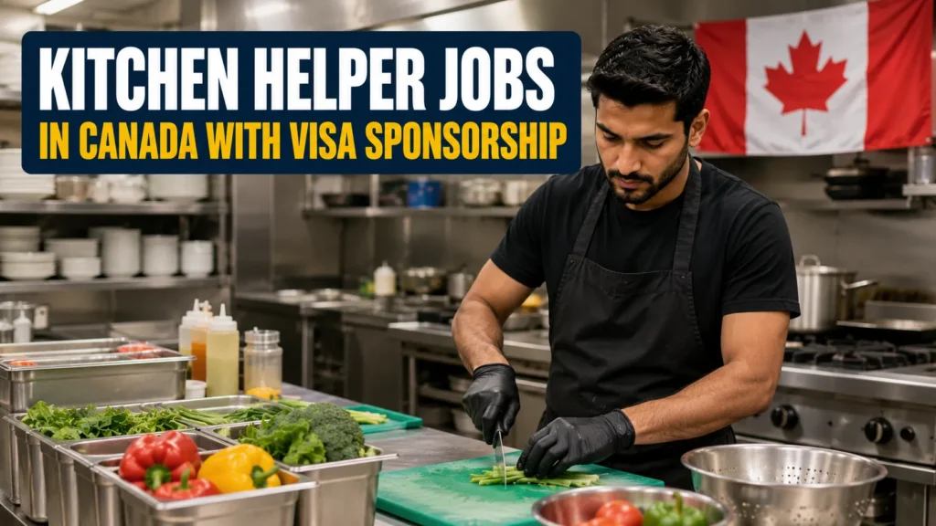 Kitchen Helper Jobs in Canada with Visa Sponsorship