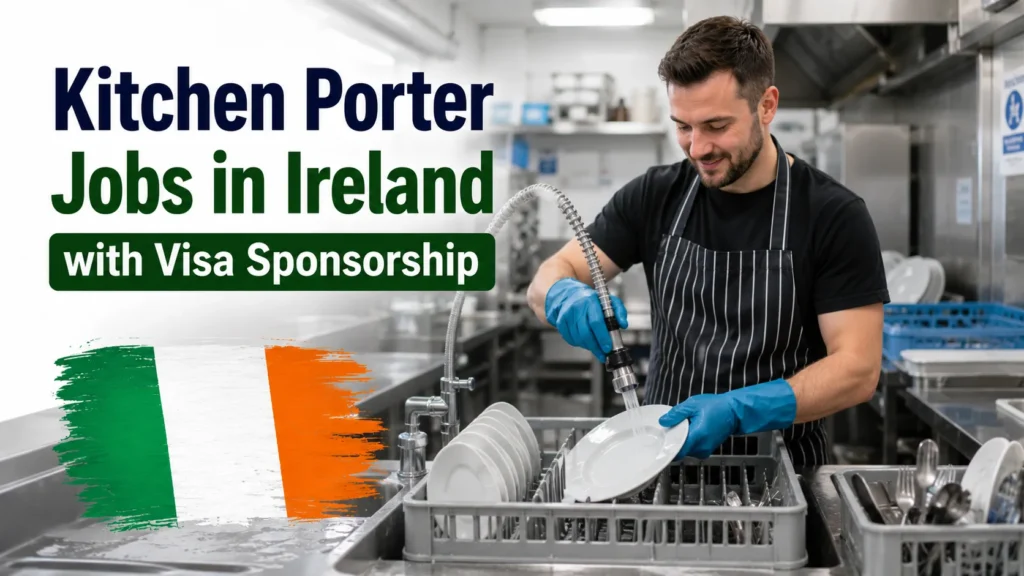 Kitchen Porter Jobs in Ireland with Visa Sponsorship