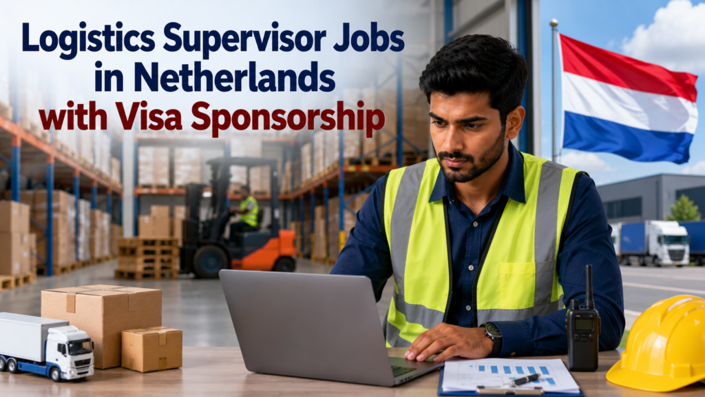 Logistics Supervisor Jobs in Netherlands with Visa Sponsorship