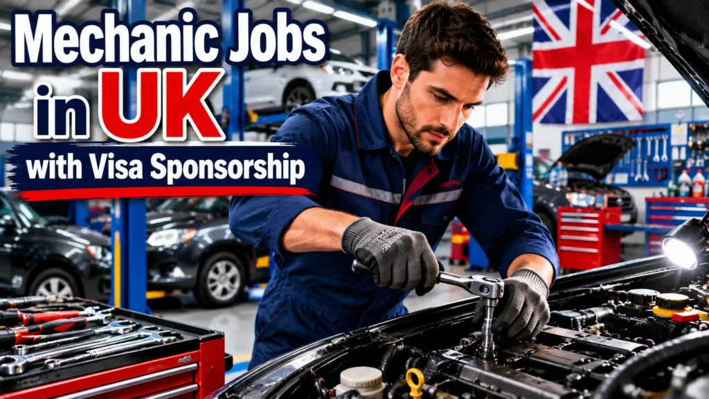 Mechanic Jobs in UK with Visa Sponsorship