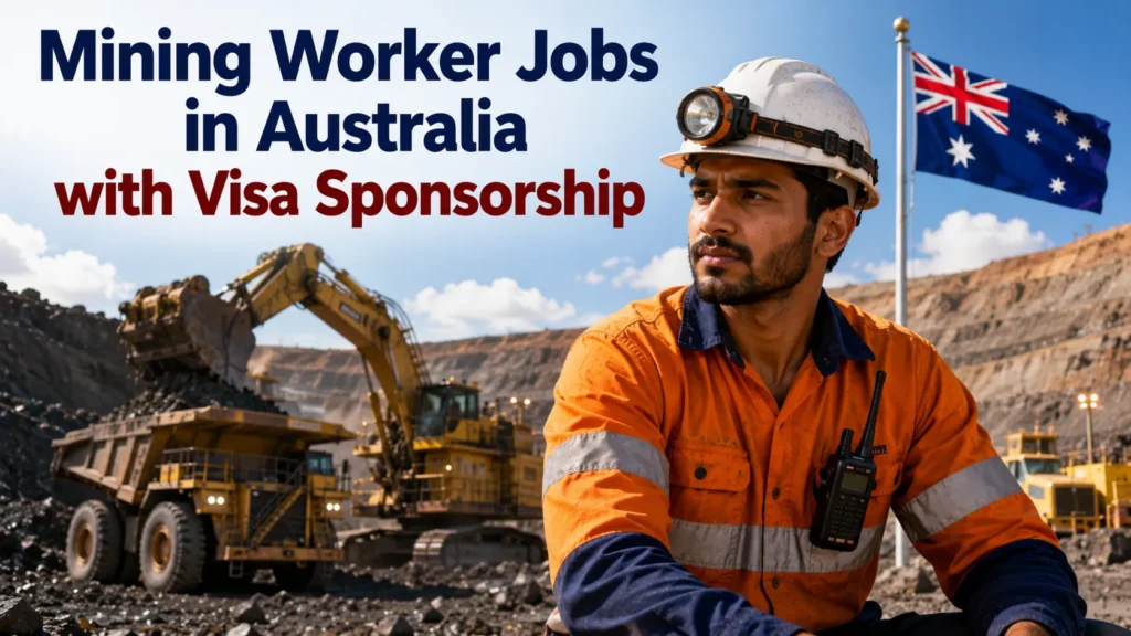 Mining Worker Jobs in Australia with Visa Sponsorship