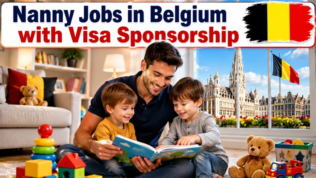 Nanny Jobs in Belgium with Visa Sponsorship