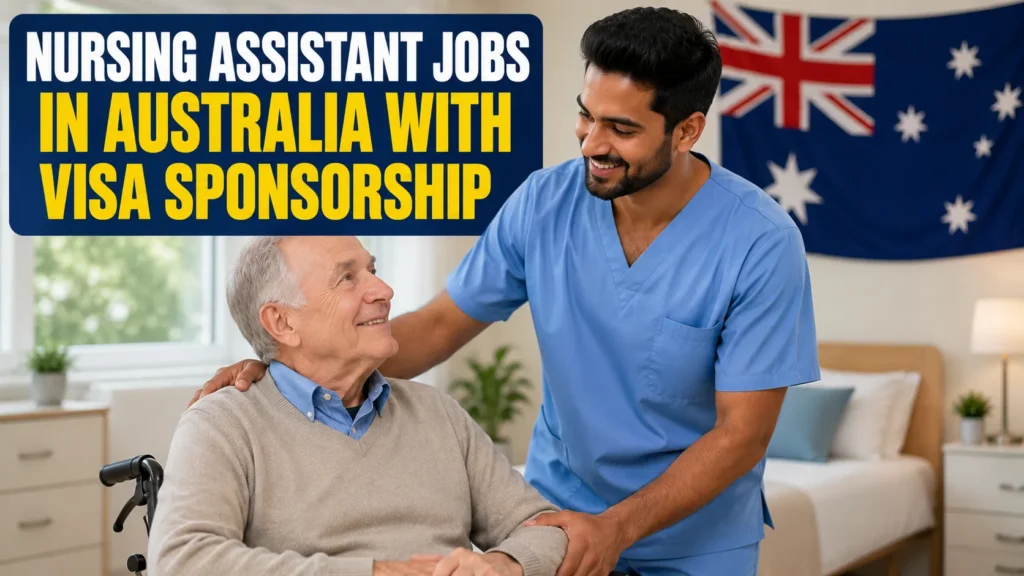 Nursing Assistant Jobs in Australia with Visa Sponsorship