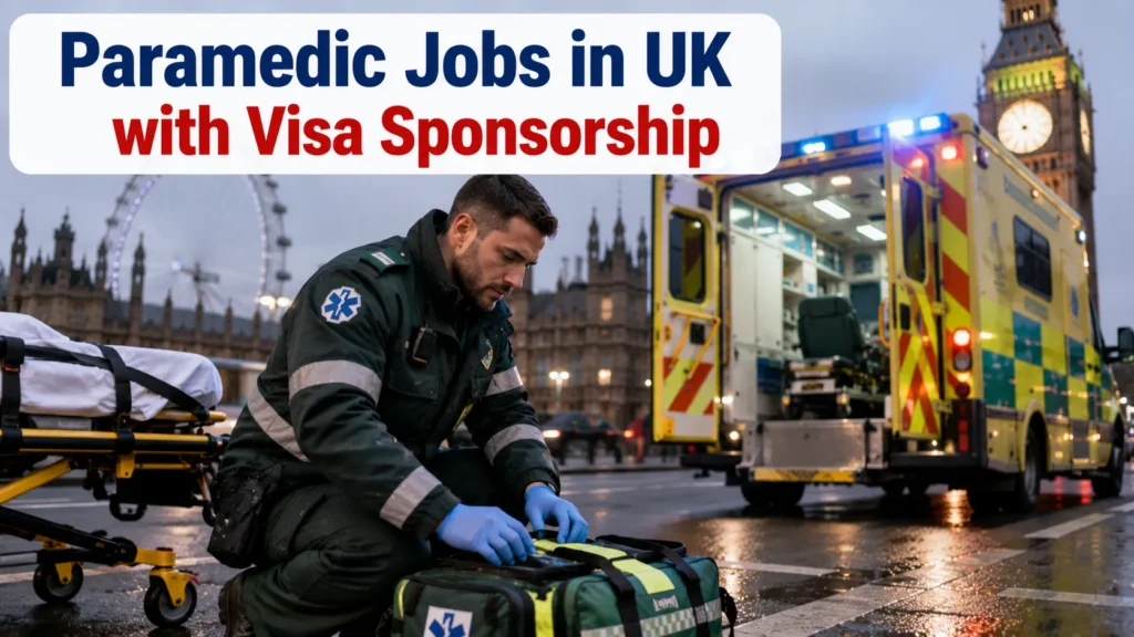 Paramedic Jobs in UK with Visa Sponsorship 2026