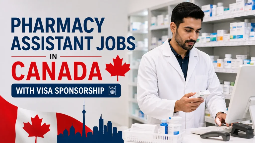Pharmacy assistant jobs in Canada with visa sponsorship