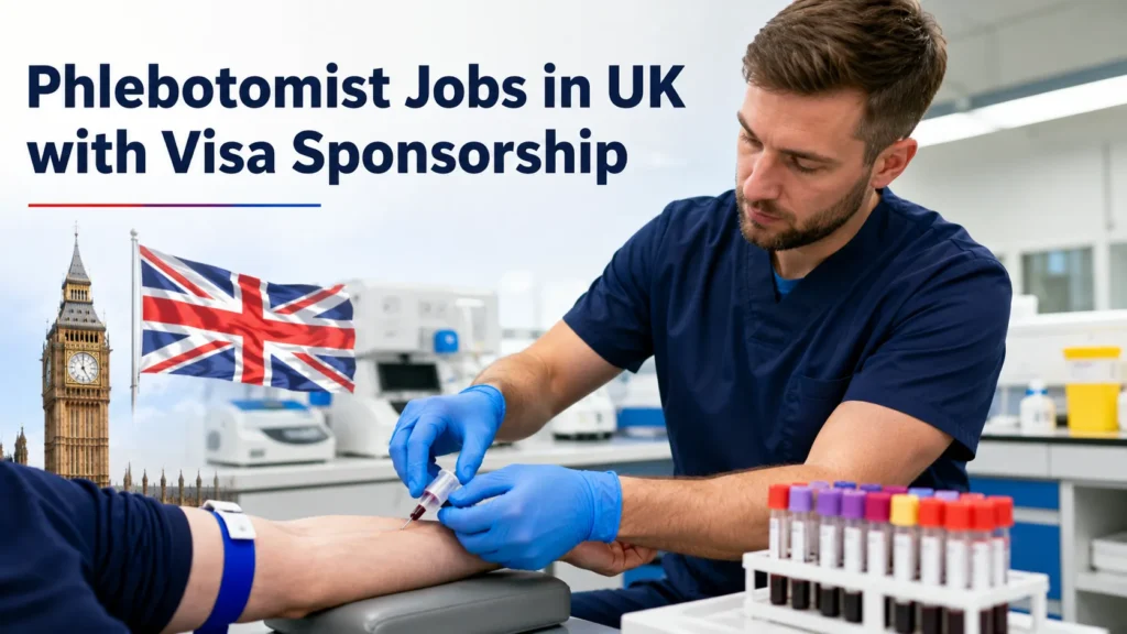 Phlebotomist Jobs in UK with Visa Sponsorship