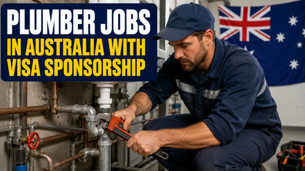 Plumber Jobs in Australia with Visa Sponsorship