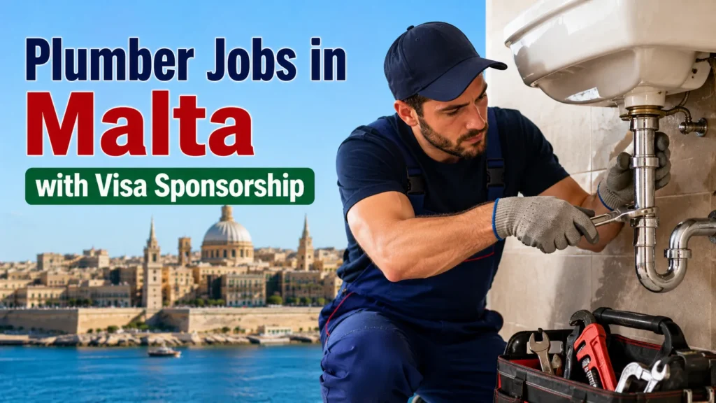 Plumber Jobs in Malta with Visa Sponsorship 2026