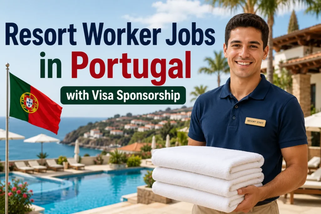 Resort Worker Jobs in Portugal with Visa Sponsorship
