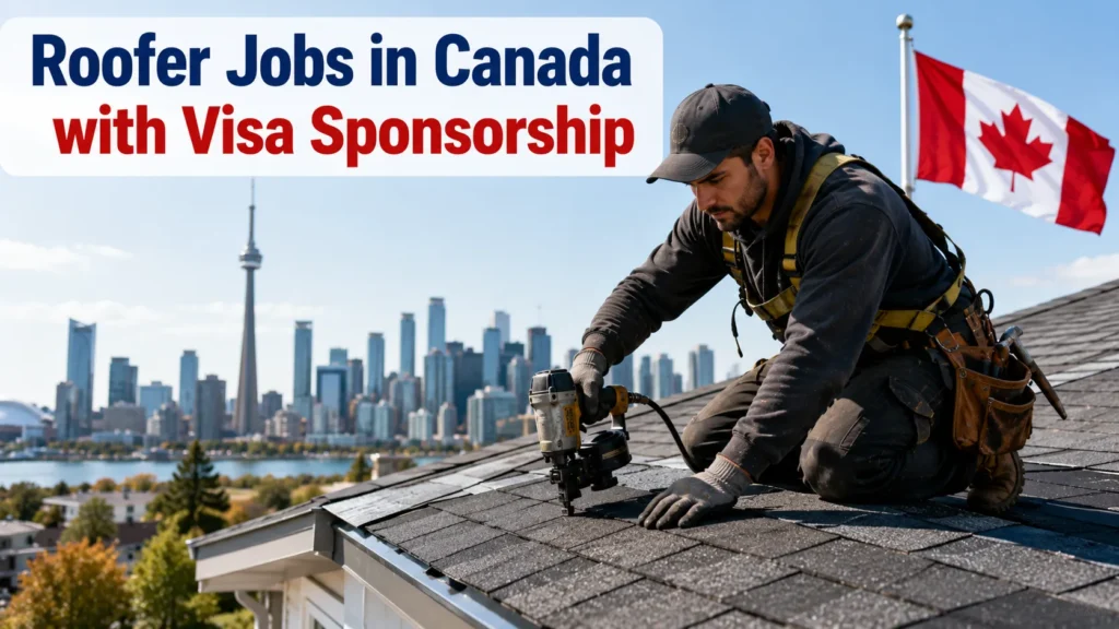 Roofer Jobs in Canada with Visa Sponsorship