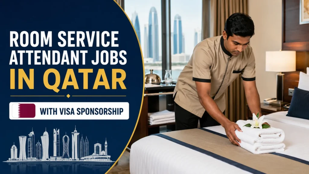 Room Service Attendant Jobs in Qatar with Visa Sponsorship