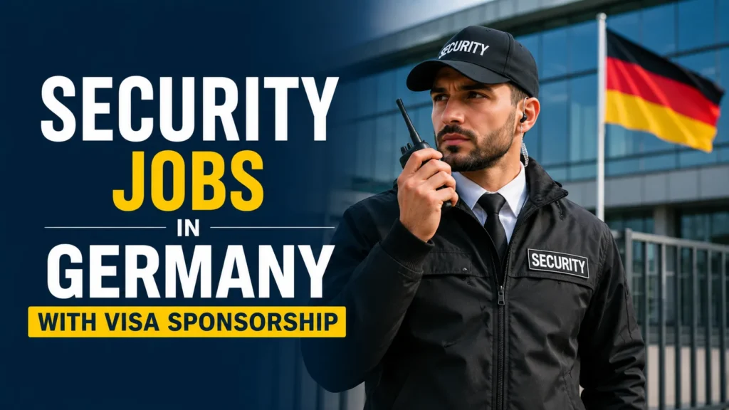 Security Jobs in Germany with Visa Sponsorship
