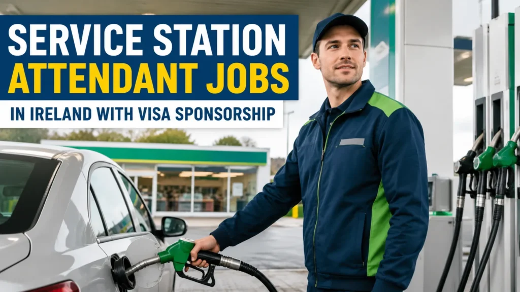 Service Station Attendant Jobs in Ireland with Visa Sponsorship