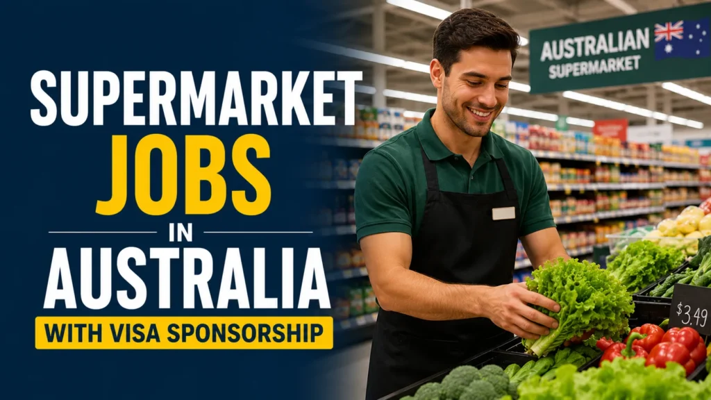 Supermarket Jobs in Australia with Visa Sponsorship