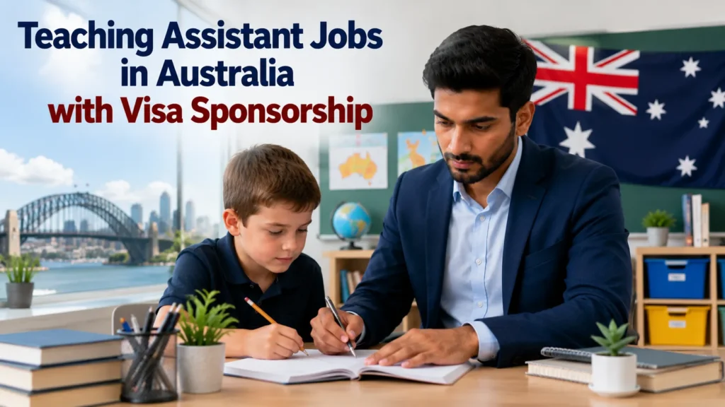 Teaching Assistant Jobs in Australia with Visa Sponsorship