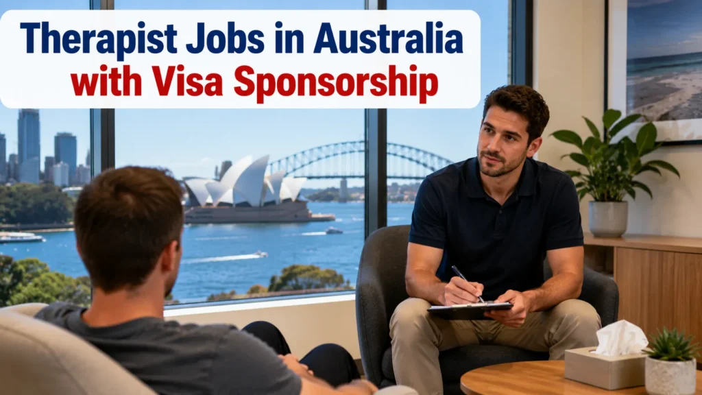 Therapist Jobs in Australia with Visa Sponsorship