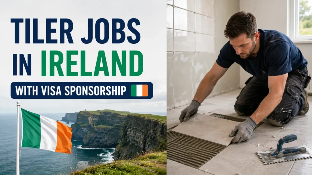 Tiler Jobs in Ireland with Visa Sponsorship