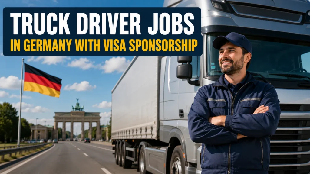 Truck Driver Jobs in Germany with Visa Sponsorship