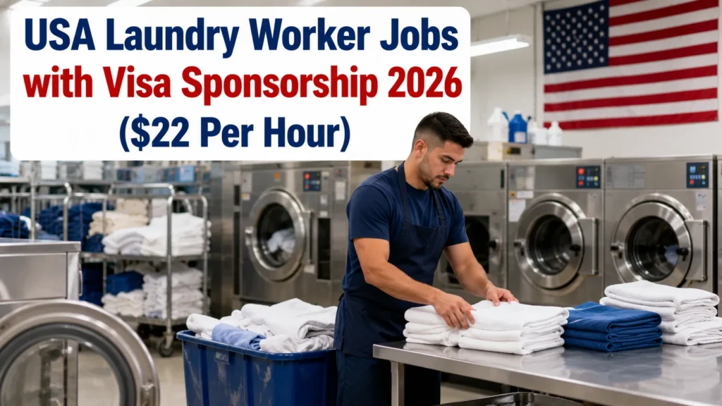 USA Laundry Worker Jobs with Visa Sponsorship