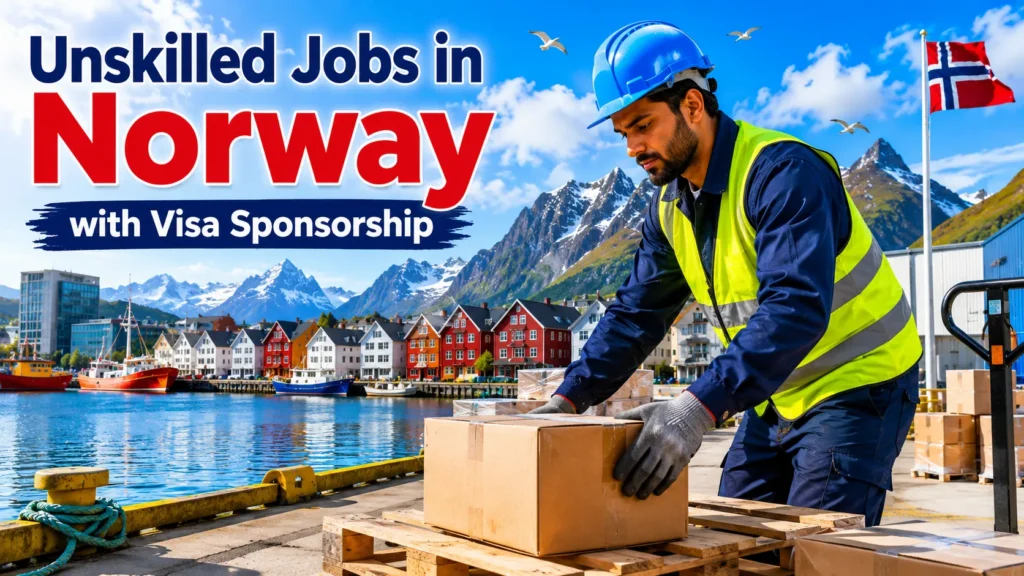 Unskilled Jobs in Norway with Visa Sponsorship