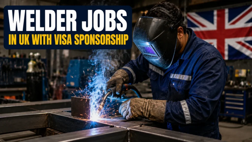 Welder Jobs in UK with Visa Sponsorship