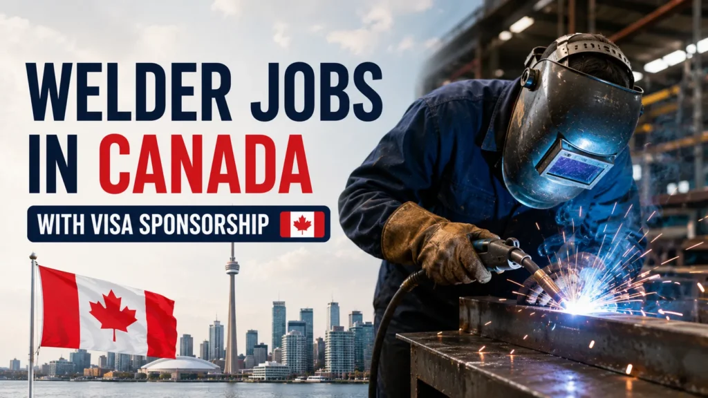 Welder Jobs in Canada with Visa Sponsorship