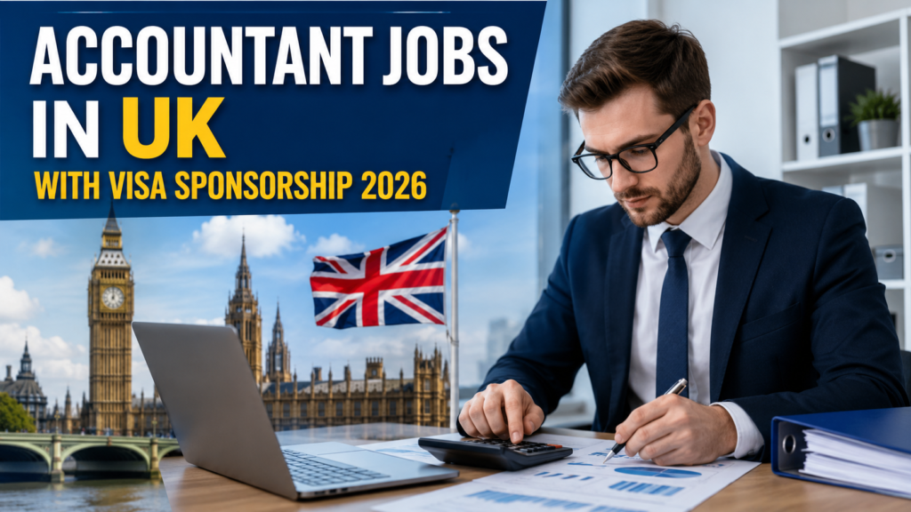 Accountant Jobs in UK with Visa Sponsorship 2026