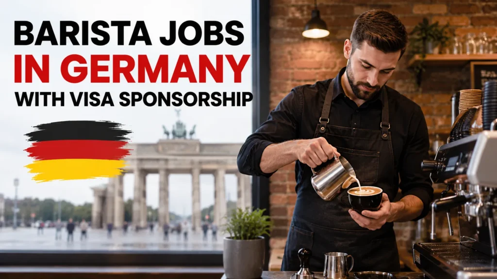 Barista Jobs in Germany with Visa Sponsorship 2026