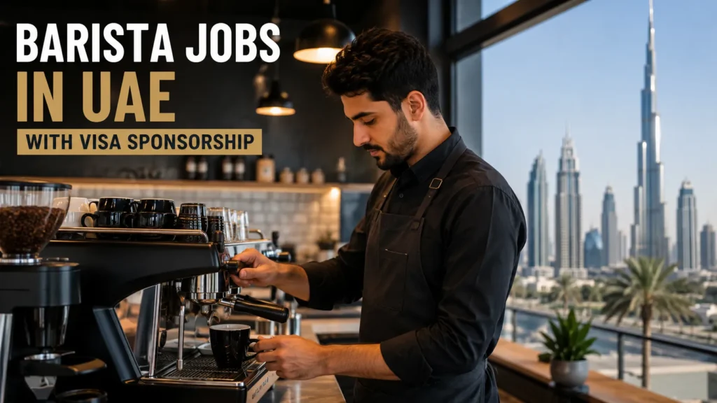 Barista Jobs in UAE with Visa Sponsorship
