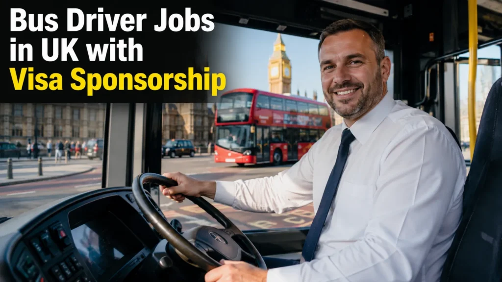 Bus Driver Jobs in UK with Visa Sponsorship