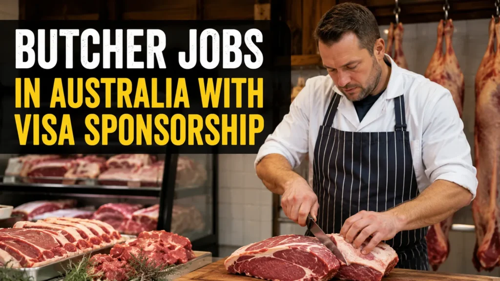 Butcher Jobs in Australia with Visa Sponsorship