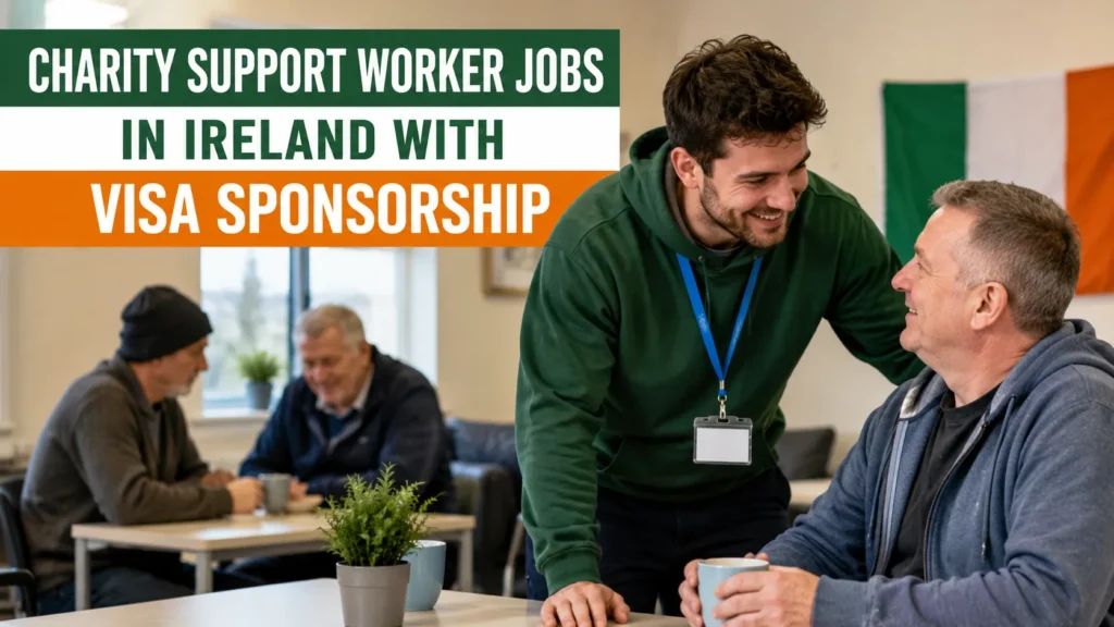 Charity Support Worker Jobs in Ireland with Visa Sponsorship
