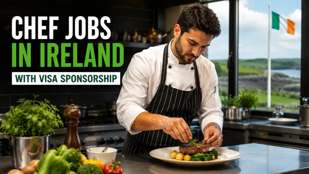 Chef Jobs in Ireland with Visa Sponsorship