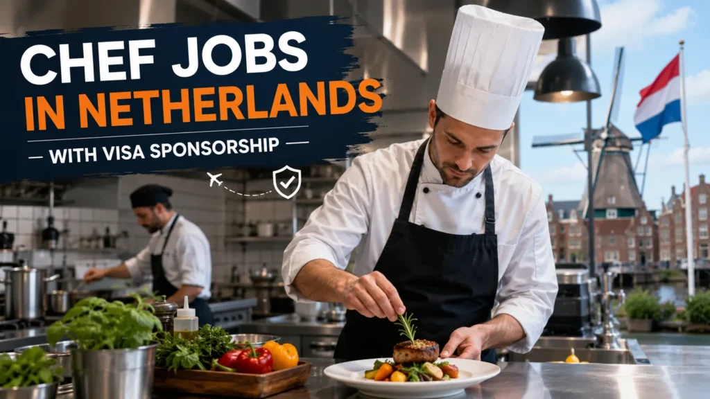 Chef Jobs in Netherlands with Visa Sponsorship