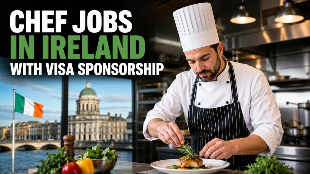 Chef Jobs in Ireland with Visa Sponsorship