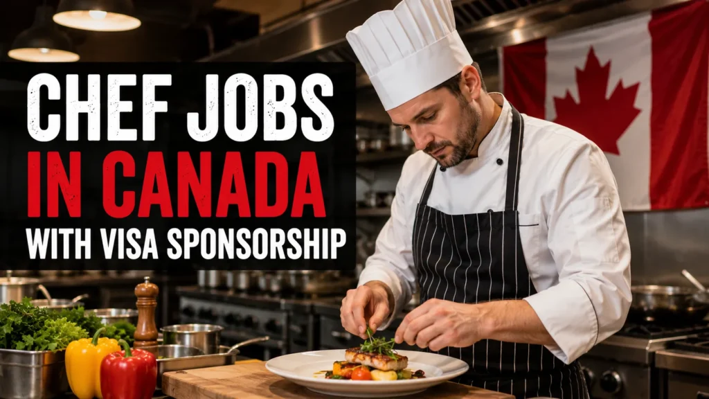 Chef Jobs in Canada with Visa Sponsorship