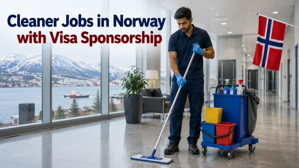 Cleaner Jobs in Norway with Visa Sponsorship