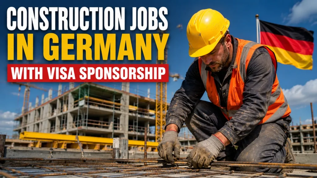 Construction Jobs in Germany with Visa Sponsorship