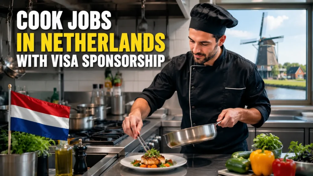 Cook Jobs in Netherlands with Visa Sponsorship