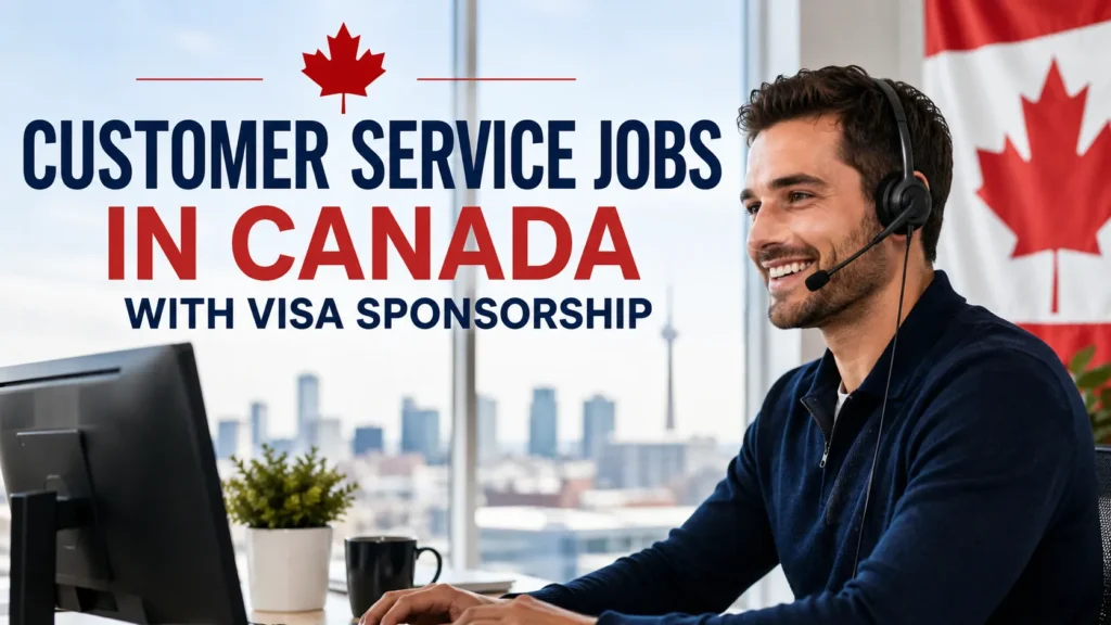Customer Service Jobs in Canada with Visa Sponsorship