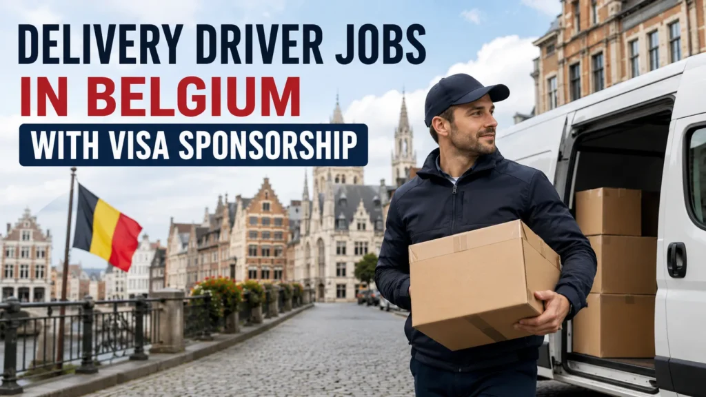 Delivery Driver Jobs in Belgium with Visa Sponsorship