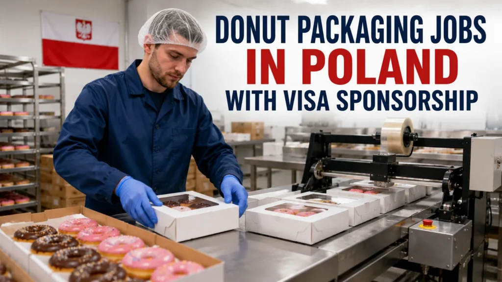 Donut Packaging Jobs in Poland with Visa Sponsorship