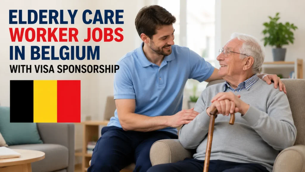 Elderly Care Worker Jobs in Belgium with Visa Sponsorship