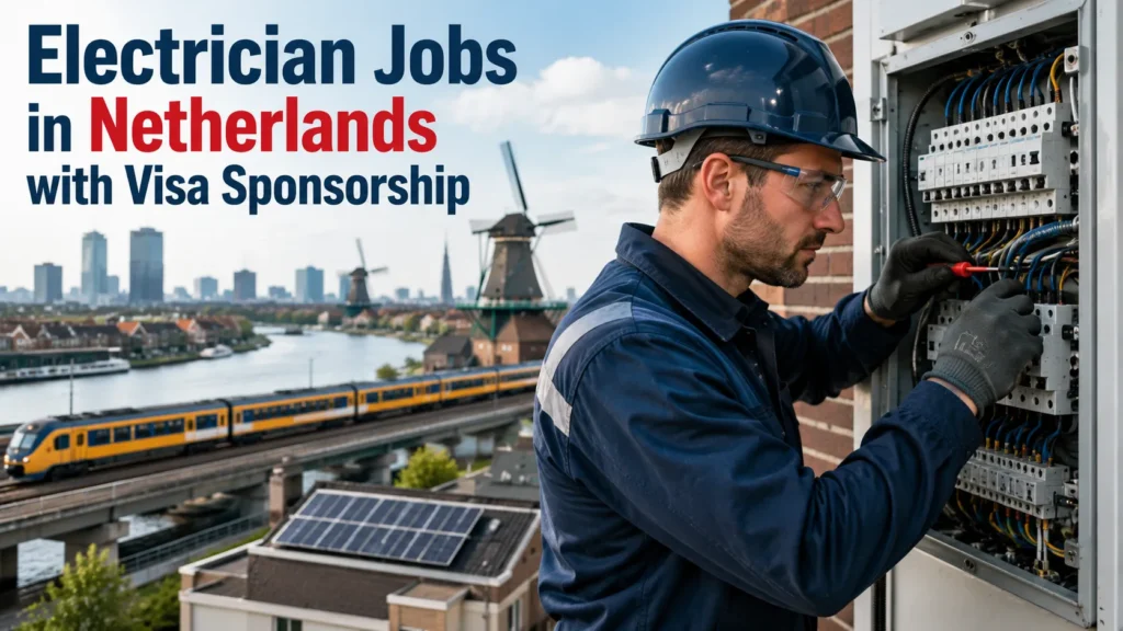 Electrician Jobs in Netherlands with Visa Sponsorship