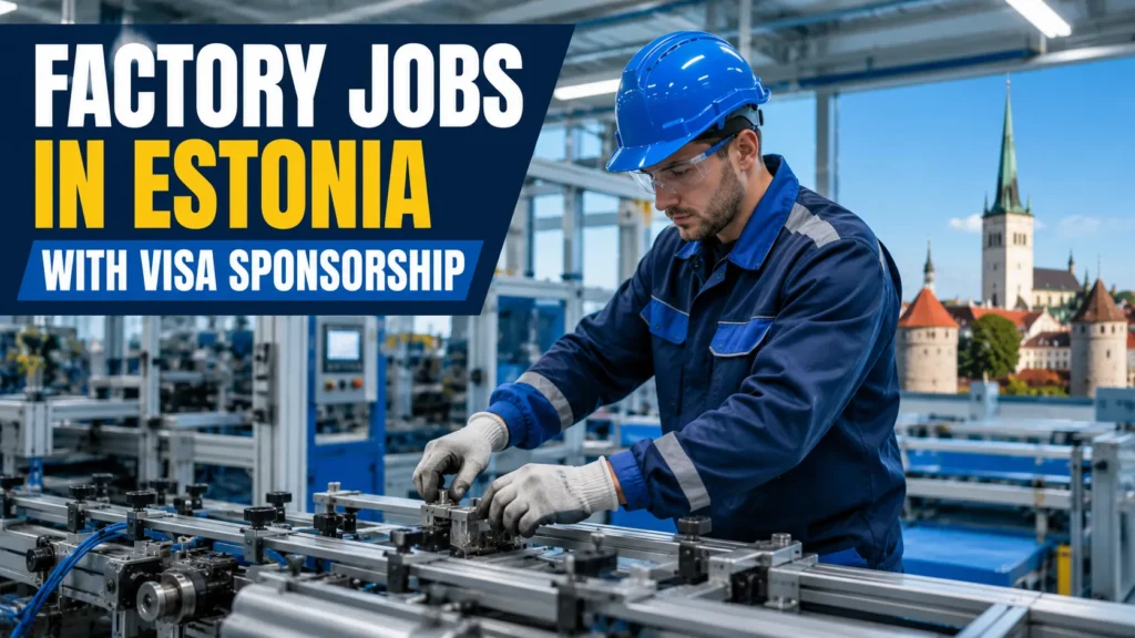 Factory Jobs in Estonia with Visa Sponsorship