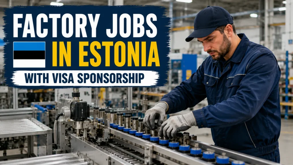 Factory Jobs in Estonia with Visa Sponsorship